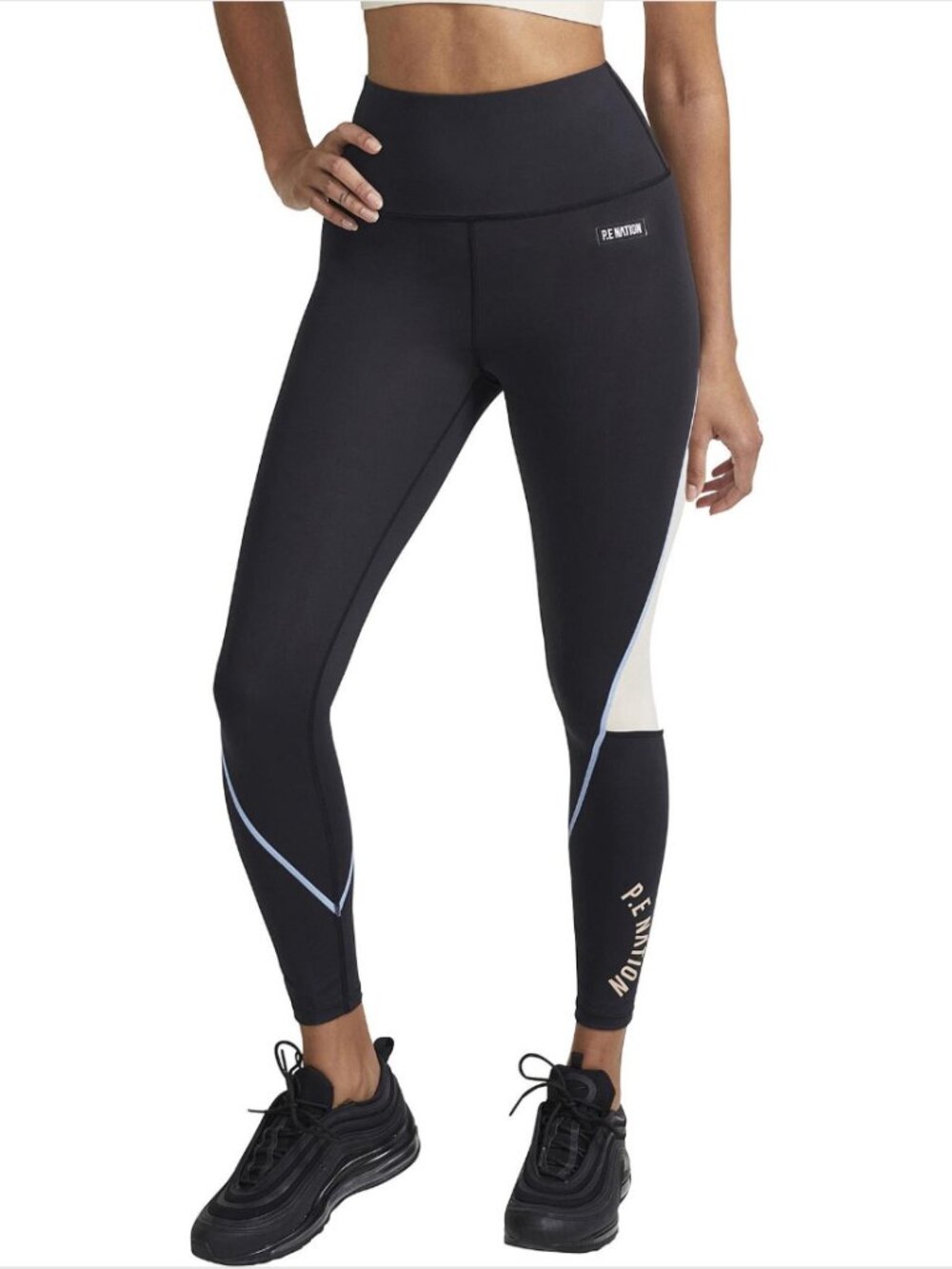 PE Nation Reverse Dribble High Rise Leggings